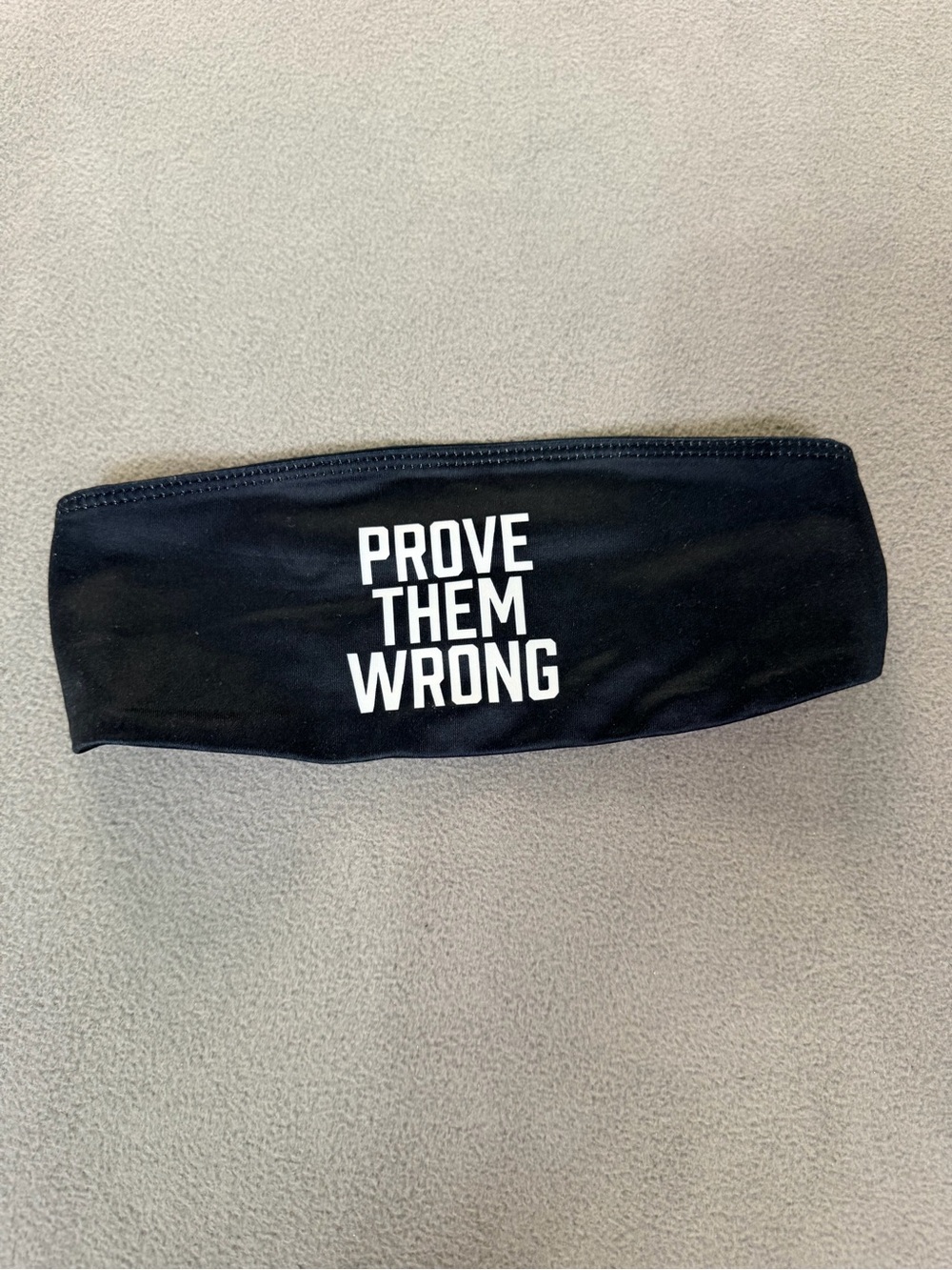 Elite Athletic Gear "Prove Them Wrong" Athletic Black & White Headband